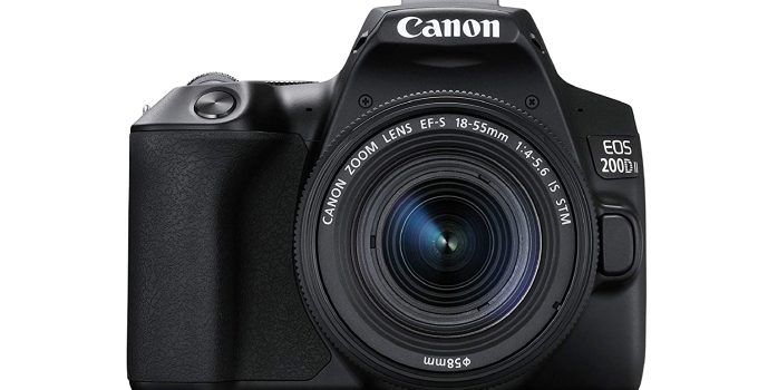 Best DSLR camera under 50,000 - the Canon EOS 200D II
